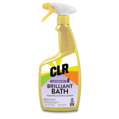 Clr CLR Brilliant Bath Lavender Scent Foaming Cleaner 26 oz Liquid BB26-6-LV